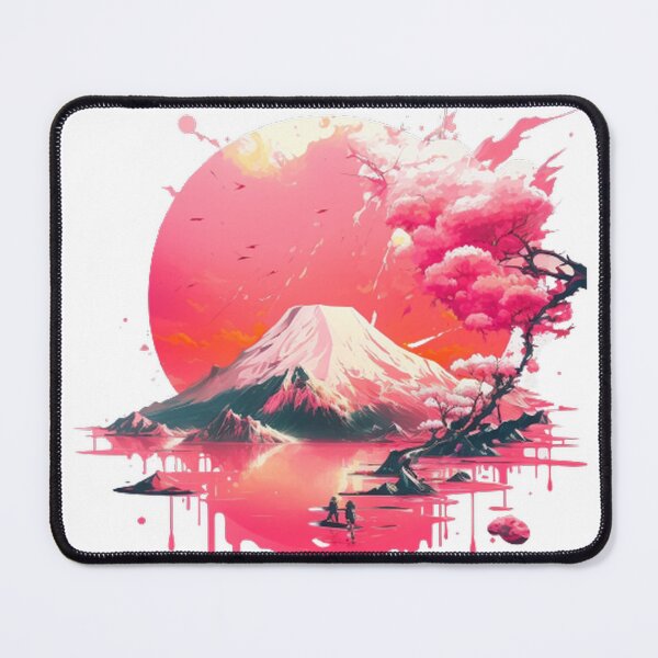 Item preview, "Harmony in Sakura: Captivating Japanese Landscapes on Redbubble" designed and sold by DesignHeaven24.