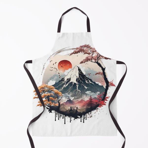 Item preview, "Harmony in Sakura: Captivating Japanese Landscapes on Redbubble" designed and sold by DesignHeaven24.