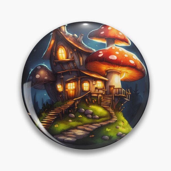Item preview, Big Mushroom House designed and sold by Art Intelligence.