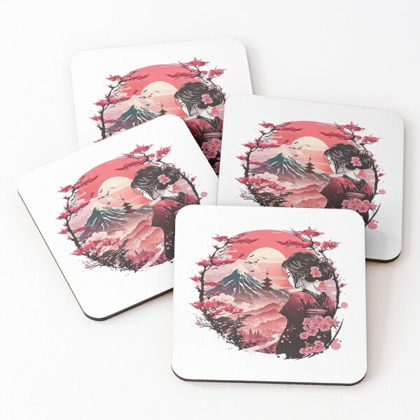 Item preview,  "Harmony in Sakura: Captivating Japanese Landscapes on Redbubble" designed and sold by DesignHeaven24.