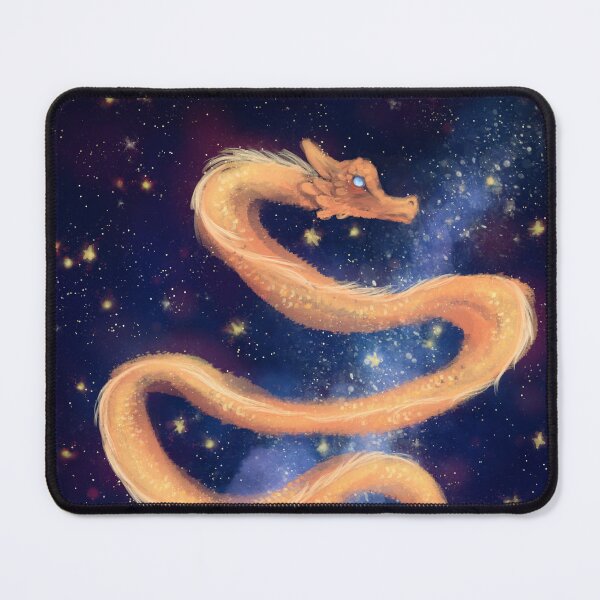 Item preview, Golden dragon and stars designed and sold by IcyArtShop.