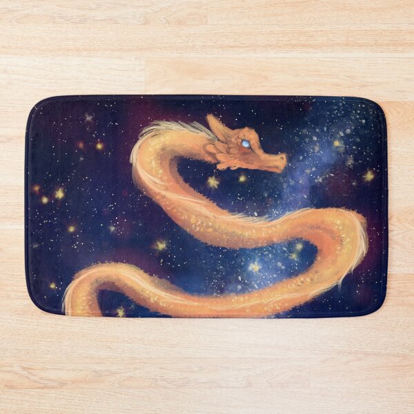 Item preview, Golden dragon and stars designed and sold by IcyArtShop.