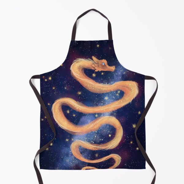 Item preview, Golden dragon and stars designed and sold by IcyArtShop.