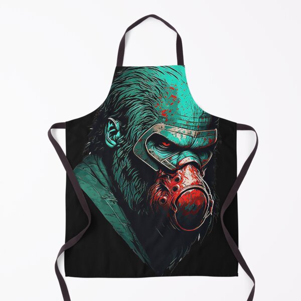 Item preview, Cyber Military Robot Mask Gorilla designed and sold by BeUniqueCo.