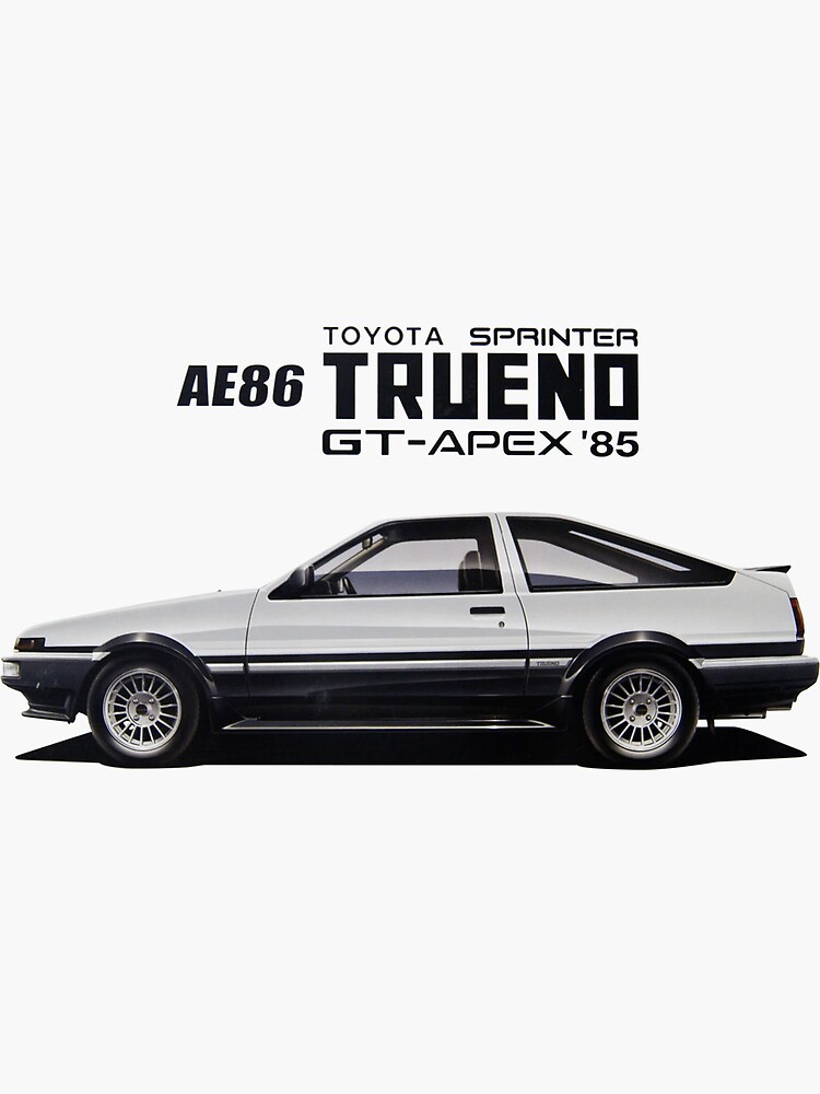 trueno ae86 drawing