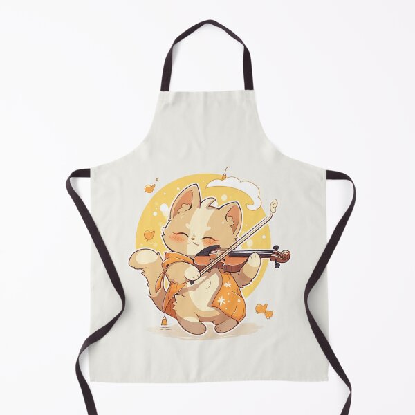 Item preview, Classical Kitty: Adorable Cat Playing Violin designed and sold by Zandalus.