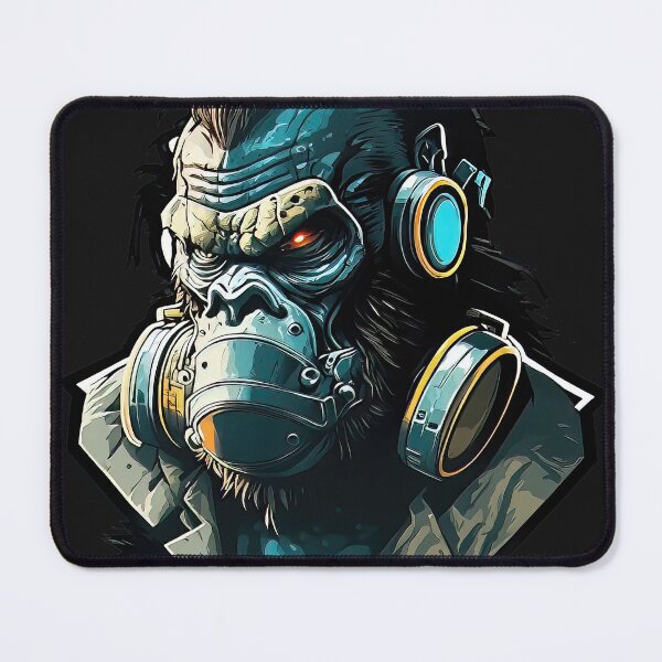 Item preview, Cyber Military Robot Mask Gorilla  designed and sold by BeUniqueCo.
