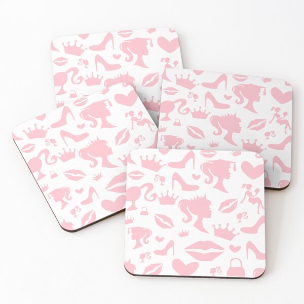 Artikelvorschau, pastellrosa Puppen-High-Heels entworfen und verkauft von Gossip Rag.
