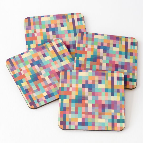 Item preview, Many colorful plaid pattern designed and sold by TogetherDshop.