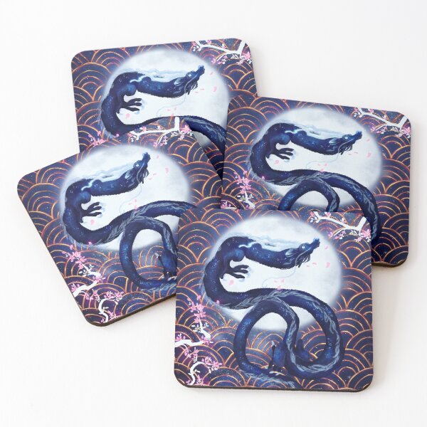 Item preview, Moon dragon, cherry blossom and goldenshine designed and sold by IcyArtShop.