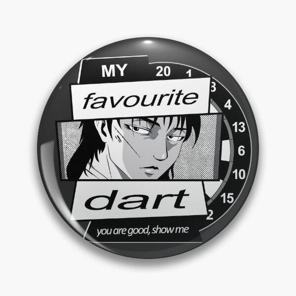 Item preview, Dart anime motif, dart players + anime fans with their own style designed and sold by ChrUzDesigner.