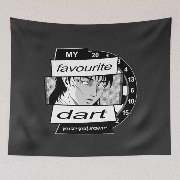 Item preview, Dart anime motif, dart players + anime fans with their own style designed and sold by ChrUzDesigner.