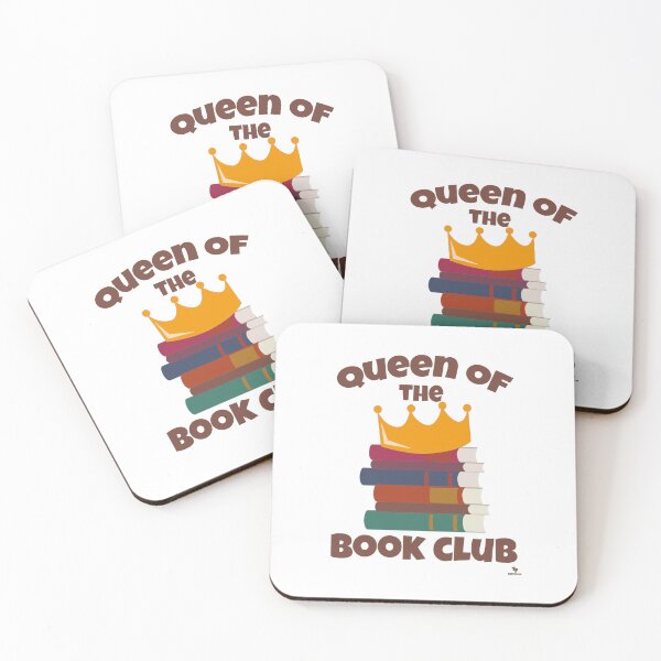 Item preview, Queen Of Book Club Fun Reading Design designed and sold by mytshirtfort.