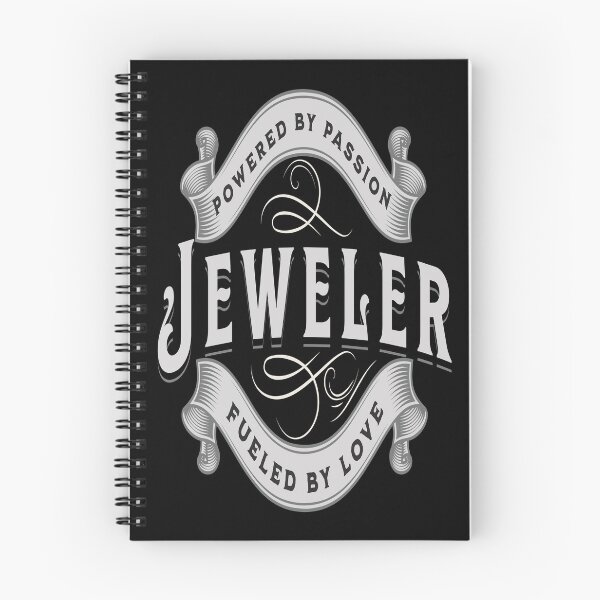 Item preview, Jeweler powered by passion fueled by love metalsmith pride ornamental ribbon designed and sold by MetalicBabe.