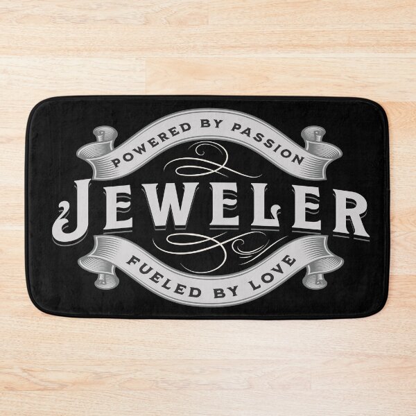Item preview, Jeweler powered by passion fueled by love metalsmith pride ornamental ribbon designed and sold by MetalicBabe.
