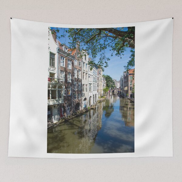 Item preview, Crowded banks on the Old Canal at Utrecht designed and sold by jchanders.