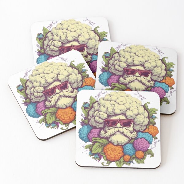 Item preview, Groovy Cauliflower: Vintage Veggie Vibes designed and sold by Keith & Sandra Barkevich.
