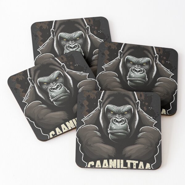 Item preview, Cyber Military Robot Mask Gorilla  designed and sold by BeUniqueCo.