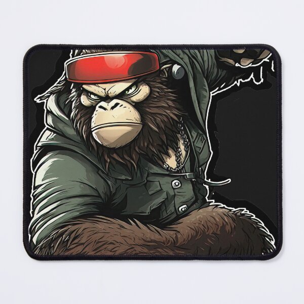 Item preview, Cyber Military Robot Mask Gorilla  designed and sold by BeUniqueCo.