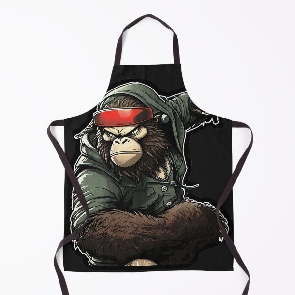 Item preview, Cyber Military Robot Mask Gorilla designed and sold by BeUniqueCo.