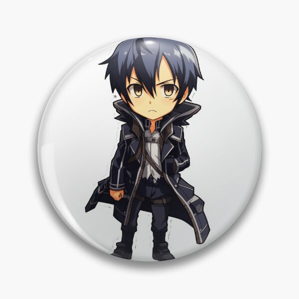 Item preview, Kazuto Kirigaya (Kirito) Sticker designed and sold by sgonzalez1996.