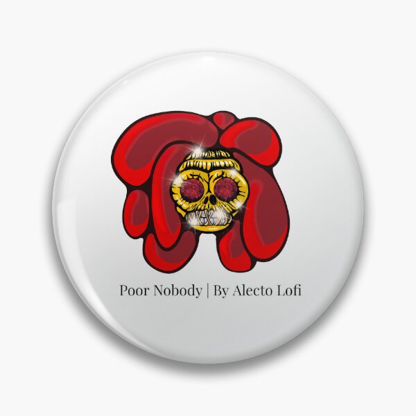 Item preview, Poor Nobody - Red Shark designed and sold by AlectoLofi.