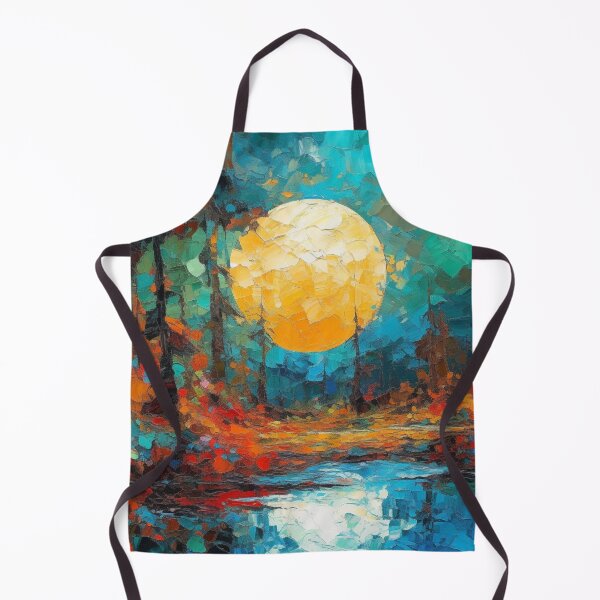 Item preview, Nocturnal Emotion sun: An Abstract Nature Inspired Nightscape designed and sold by Moisky Art.
