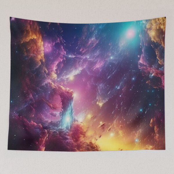 Item preview, Nebula Dreams: Embracing the Astral Symphony designed and sold by Mullet Monkey.