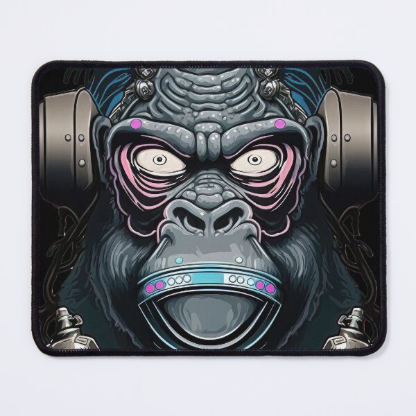 Item preview, Cyber Military Robot Mask Gorilla  designed and sold by BeUniqueCo.