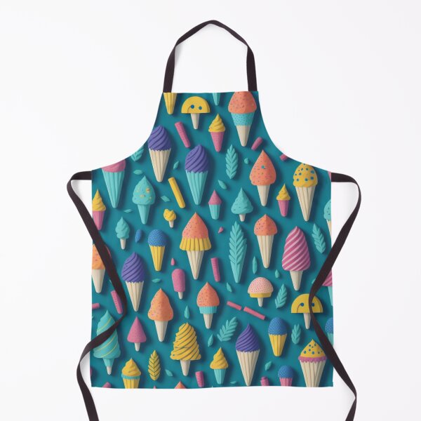 Item preview, Colorful Ice Cream Patterns designed and sold by stylishdzign.