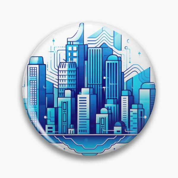 Item preview, Neon City Landscape designed and sold by duke818.