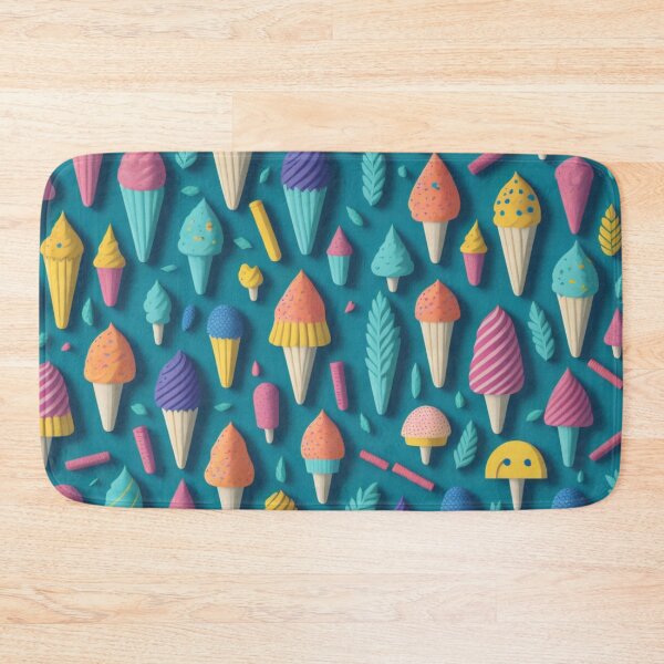 Item preview, Colorful Ice Cream Patterns designed and sold by stylishdzign.
