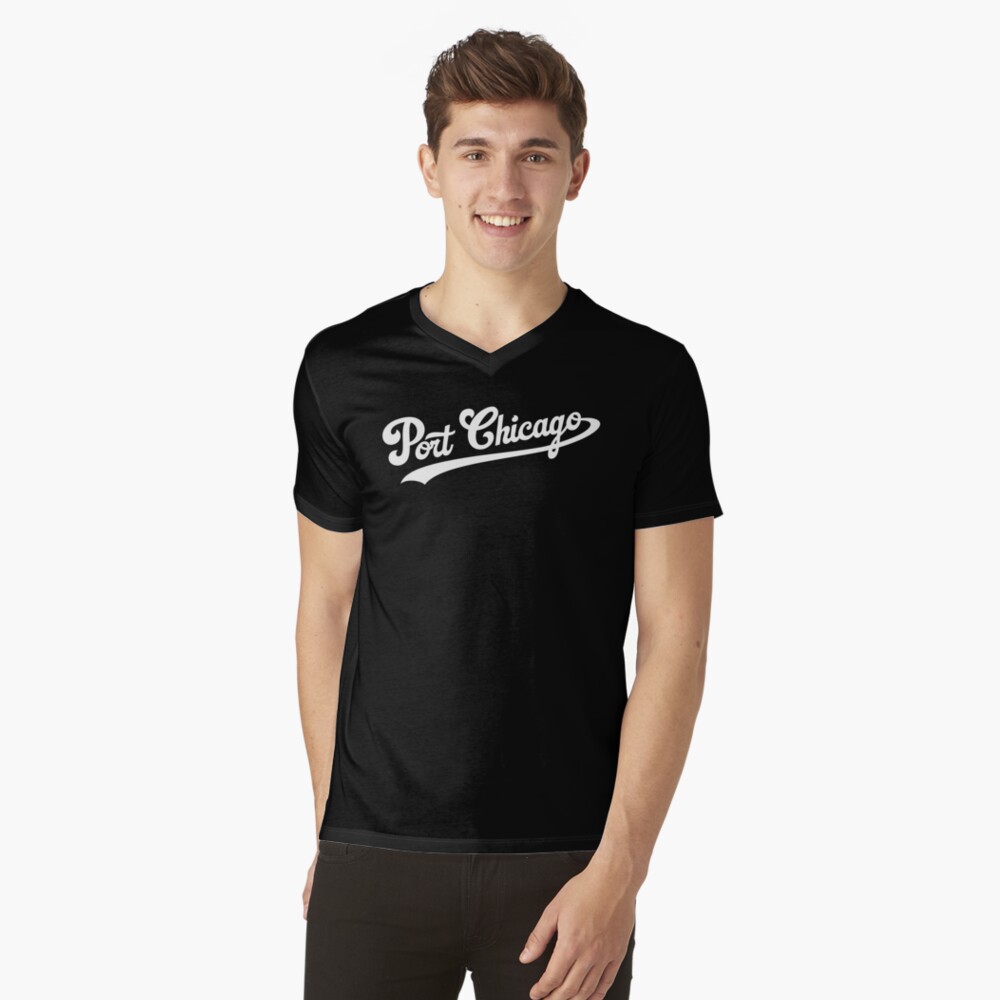 Item preview, V-Neck T-Shirt designed and sold by PortChicago.
