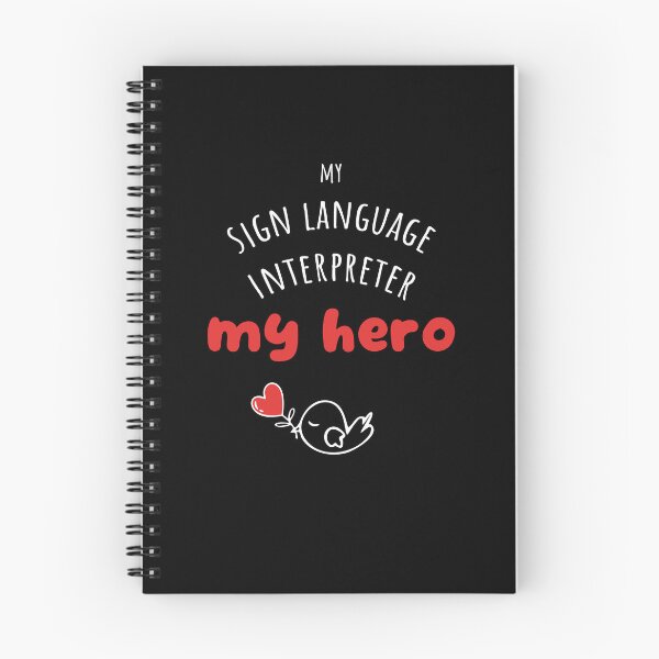 Item preview, My hero Sign Language Interpreter, Sign Language Interpreter gift, Appreciation Gift, Thank you gift designed and sold by MAKEtoFIT.