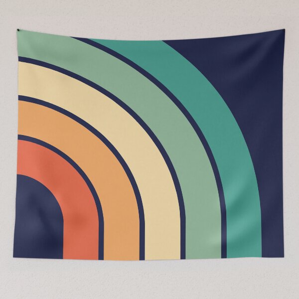 Item preview, Retro Geometric Gradated Arch Design 355 designed and sold by tonymagnerart.