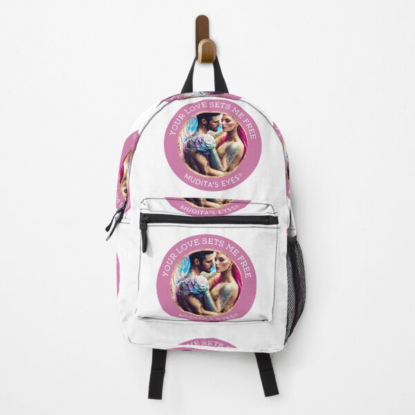 Item preview, Romantic "Your love sets me free" Twin Flame and Soulmate Sticker designed and sold by MuditasEyes.