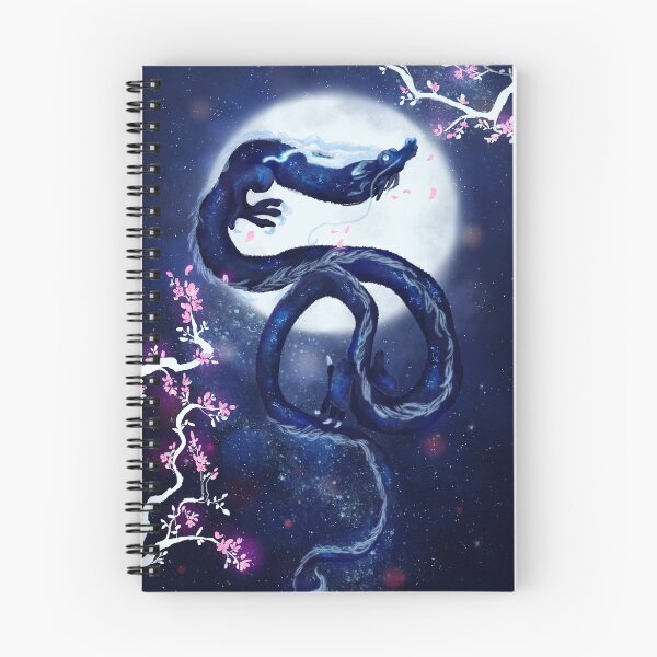 Item preview,  Moon dragon, cherry blossom designed and sold by IcyArtShop.