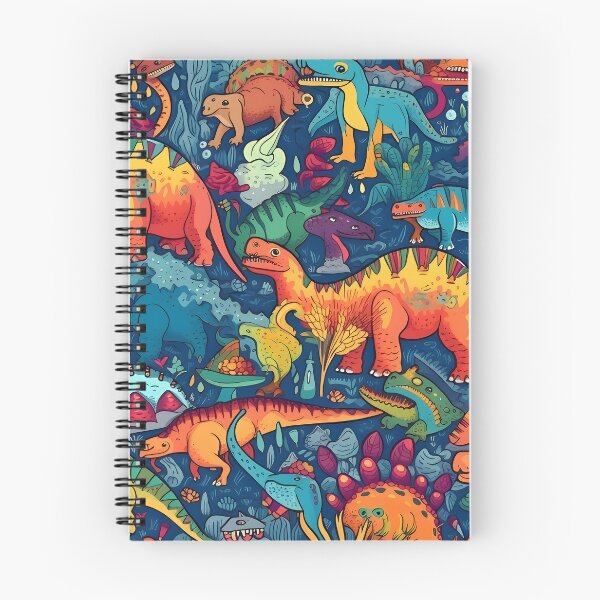 Item preview, Crazy Cartoon Dinosaur Pattern designed and sold by Tamertons.