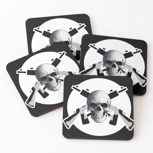 Item preview, Skull with Guns (White) designed and sold by General-Corner.