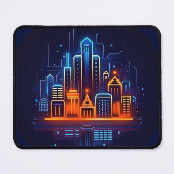 Item preview, Neon City Landscape designed and sold by duke818.