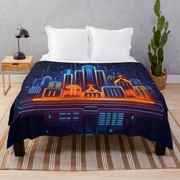 Item preview, Neon City Landscape designed and sold by duke818.