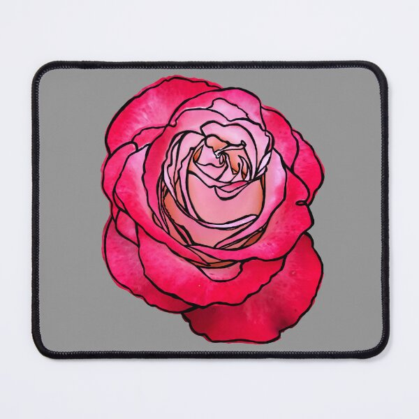 Item preview, Cottage Core, Rose Flower Outline designed and sold by badlydrawnbabe.