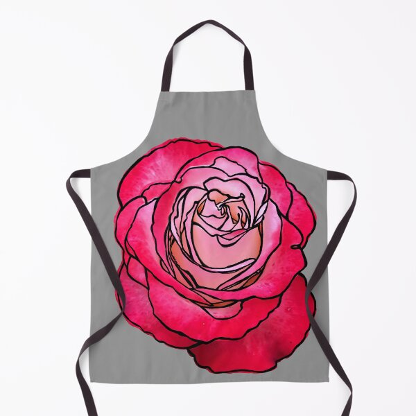 Item preview, Cottage Core, Rose Flower Outline designed and sold by badlydrawnbabe.