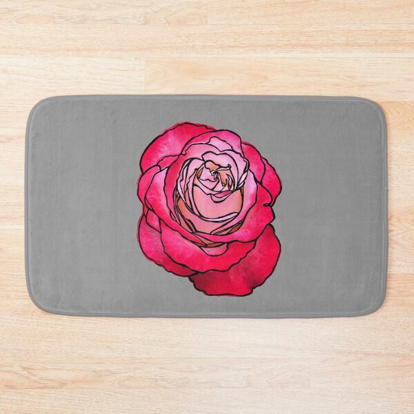 Item preview, Cottage Core, Rose Flower Outline designed and sold by badlydrawnbabe.