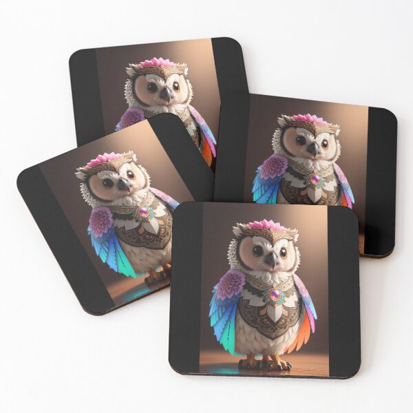 Item preview, Hey You've Found the Mystical Hedgehog Owl! It will Bring you Good Luck and Success if you Adopt it!  designed and sold by inurey.