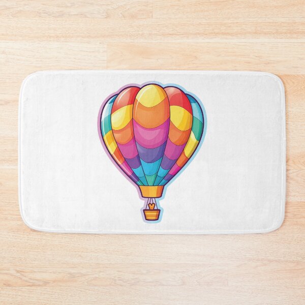 Item preview, Adorable Kawaii Hot Air Balloon | Whimsical Fun designed and sold by PopPopGfx.