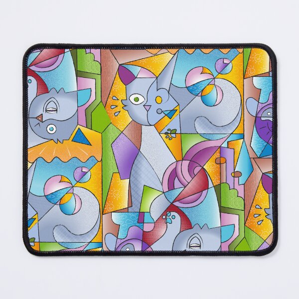 Item preview, Cubist Cats - The Mininos designed and sold by miavaldez.