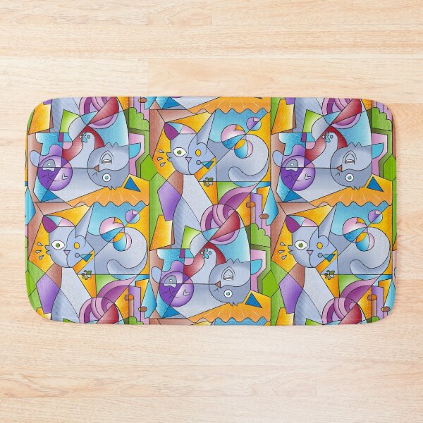 Item preview, Cubist Cats - The Mininos designed and sold by miavaldez.