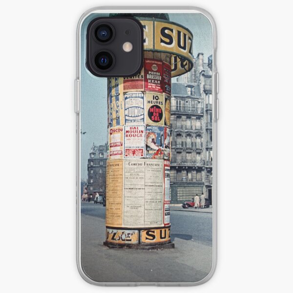 Vintage Paris Street Life 1956 SUZE Coque souple iPhone
