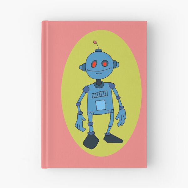 Item preview, retro cartoon robot designed and sold by pauloneill-art.